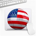 usa soccer Large Mousepad