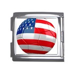 usa soccer Mega Link Italian Charm (18mm)