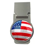 usa soccer Money Clip (Round)