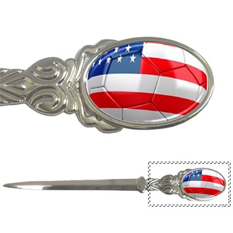 usa soccer Letter Opener from UrbanLoad.com Front