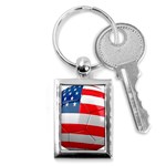 usa soccer Key Chain (Rectangle)