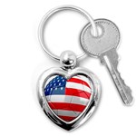 usa soccer Key Chain (Heart)