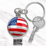 usa soccer Nail Clippers Key Chain