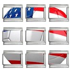 usa soccer 9mm Italian Charm (9 pack)