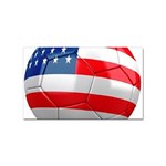 usa soccer Sticker (Rectangular)