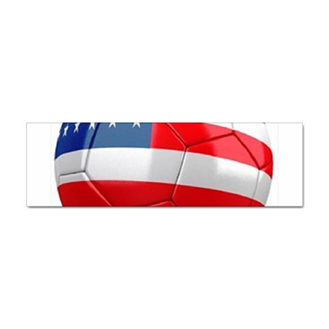 usa soccer Sticker (Bumper) from UrbanLoad.com Front