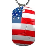 usa soccer Dog Tag (One Side)