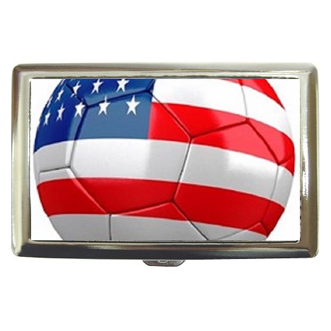 usa soccer Cigarette Money Case from UrbanLoad.com Front