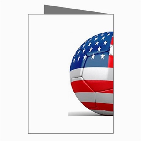 usa soccer Greeting Card from UrbanLoad.com Right