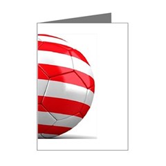 usa soccer Mini Greeting Card from UrbanLoad.com Left