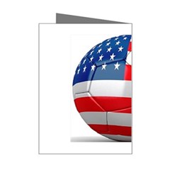 usa soccer Mini Greeting Card from UrbanLoad.com Right