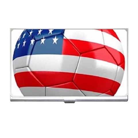 usa soccer Business Card Holder from UrbanLoad.com Front
