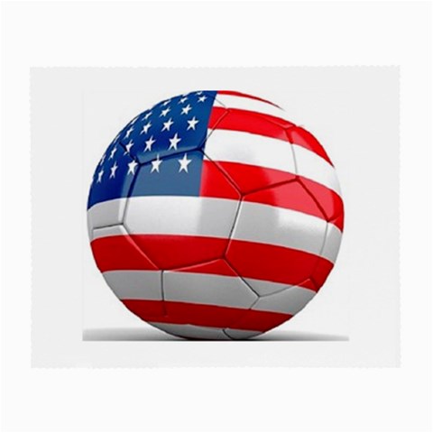 usa soccer Glasses Cloth (Small) from UrbanLoad.com Front