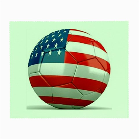 usa soccer Glasses Cloth (Small) from UrbanLoad.com Front