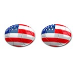 usa soccer Cufflinks (Oval)