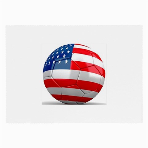 usa soccer Glasses Cloth (Large) from UrbanLoad.com Front