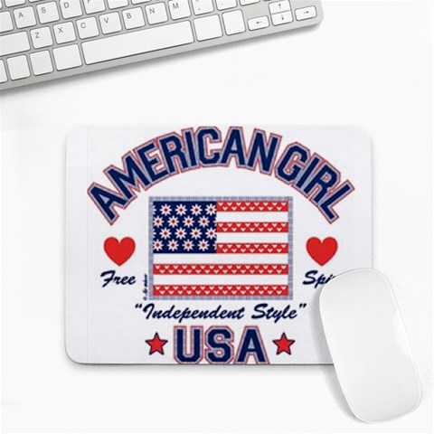 usa 2 Small Mousepad from UrbanLoad.com Front