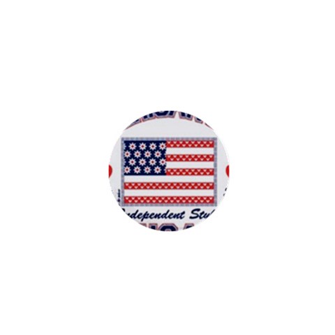 usa 2 1  Mini Magnet from UrbanLoad.com Front