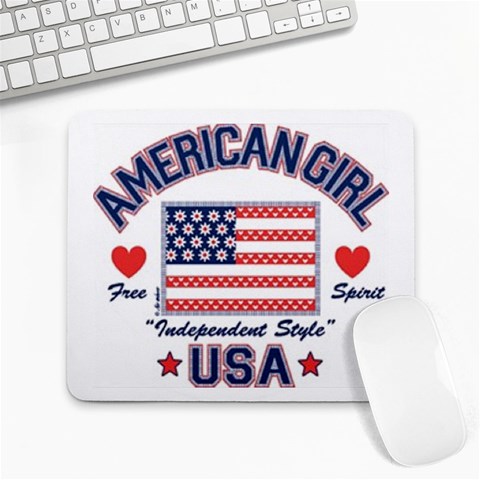 usa 2 Large Mousepad from UrbanLoad.com Front