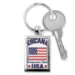 usa 2 Key Chain (Rectangle)