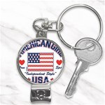 usa 2 Nail Clippers Key Chain