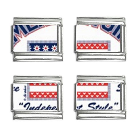 usa 2 9mm Italian Charm (4 pack) from UrbanLoad.com Front