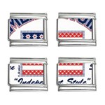 usa 2 9mm Italian Charm (4 pack)