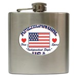 usa 2 Hip Flask (6 oz)