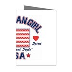 usa 2 Mini Greeting Cards (Pkg of 8)