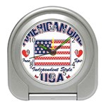 usa 2 Travel Alarm Clock