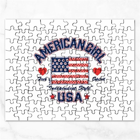 usa 2 Jigsaw Puzzle (Rectangular) from UrbanLoad.com Front