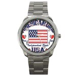 usa 2 Sport Metal Watch