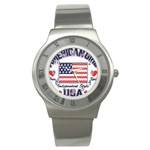 usa 2 Stainless Steel Watch