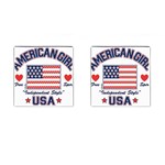 usa 2 Cufflinks (Square)