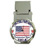 usa 2 Money Clip Watch