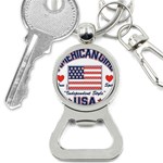 usa 2 Bottle Opener Key Chain