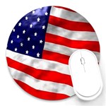 usa Round Mousepad