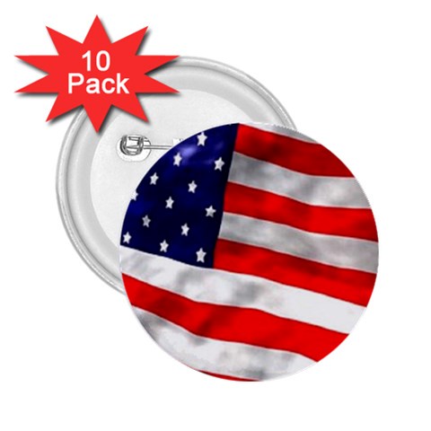 usa 2.25  Button (10 pack) from UrbanLoad.com Front