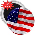 usa 3  Magnet (100 pack)