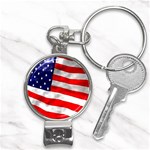 usa Nail Clippers Key Chain