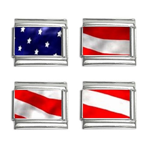 usa 9mm Italian Charm (4 pack) from UrbanLoad.com Front