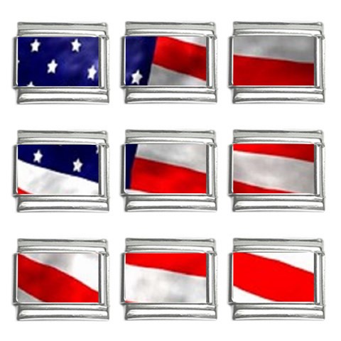 usa 9mm Italian Charm (9 pack) from UrbanLoad.com Front