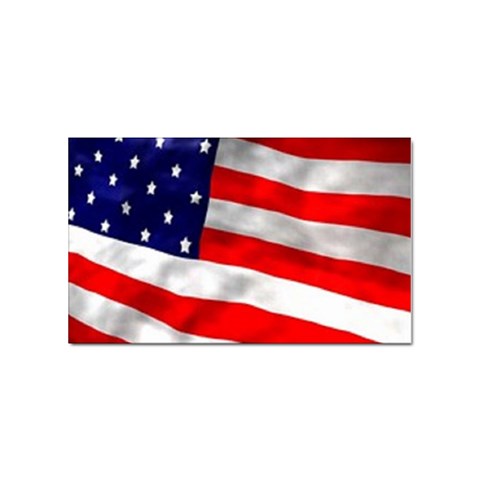 usa Sticker (Rectangular) from UrbanLoad.com Front