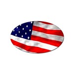 usa Sticker Oval (10 pack)
