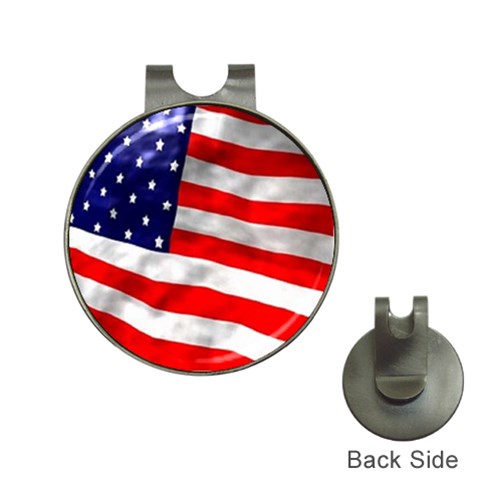 usa Golf Ball Marker Hat Clip from UrbanLoad.com Front