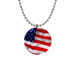 usa 1  Button Necklace