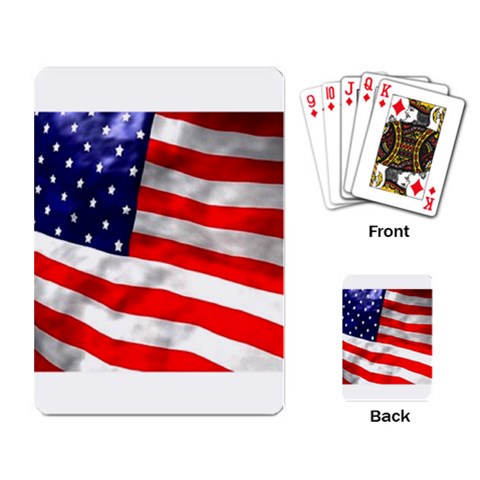 usa Playing Cards Single Design from UrbanLoad.com Back