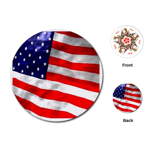 usa Playing Cards (Round) from UrbanLoad.com Front