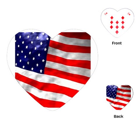 usa Playing Cards (Heart) from UrbanLoad.com Front