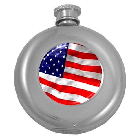 usa Hip Flask (5 oz) from UrbanLoad.com Front